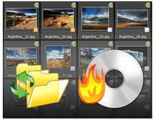 Archivieren Sie Ihre Bilder in ZIP Ordnern, auf CD oder DVD