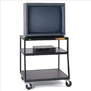  41 High Wide Body UL Listed TV Cart Electrical: Three 