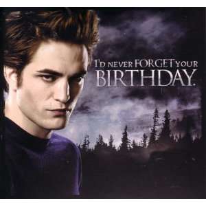 Twilight Birthday Card Card with Sound Id Never Forget Your Birthday 