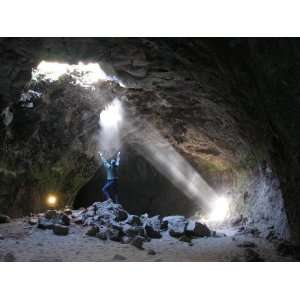 Central Oregon caves Charles V Larson