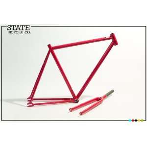  State Bicycle Co.   Hot Pink   Frame and Fork Set 49 cm 