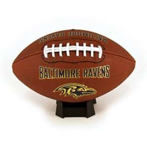    Baltimore Ravens Game Time Full Size Football: Sports & Outdoors
