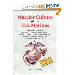  Warrior Culture of the U. S. Marines (9780965081450 
