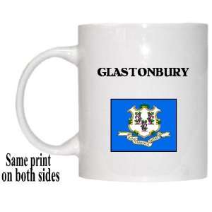  US State Flag   GLASTONBURY, Connecticut (CT) Mug 