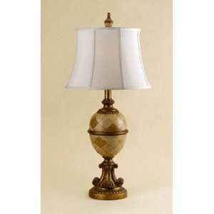 AF Lighting 6290 TL Ovid Table Lamp, Golden Bronze: Home 