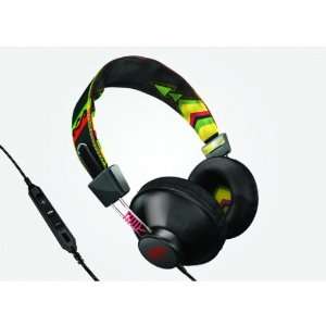   JAMMIN   Positive Vibrations  Rasta   3 Buttons with Mic: Electronics