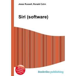  Siri (software): Ronald Cohn Jesse Russell: Books