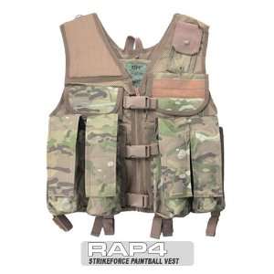 Strikeforce Paintball Vest (Eight Color Desert Camo)   Regular Size 