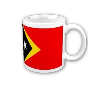  East Timor Flag Coffee Cup 
