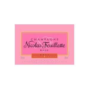  Nicolas Feuillatte Champagne Brut Rose 375ML: Grocery 