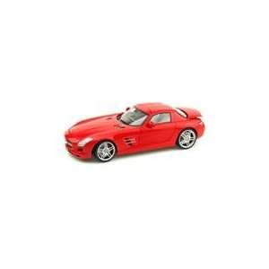  Mercedes Benz SLS AMG 1/18 Red: Toys & Games