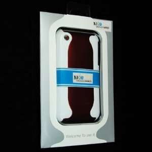  IVEA WHITE RED BACK HARD case cover for iPhone 3G and 3GS 