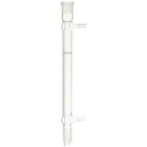 Chemglass CG 1220 24 Glass West Condenser, 200mm Jacket Length, 290mm 