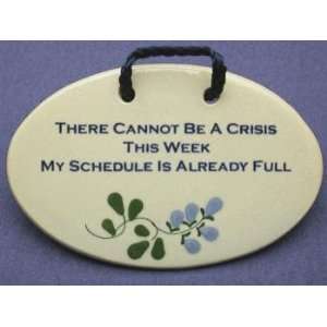  Crisis Decorative Wall Plaque: Everything Else