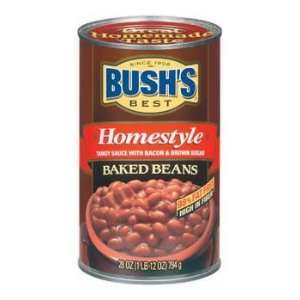 Bushs Homestyle Baked Beans 28 oz:  Grocery & Gourmet Food
