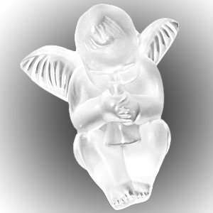  LALIQUE Crystal Cherub with Flute
