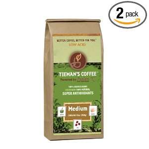 Tiemans Fusion Coffees, Medium Fusion (Ground), 10 Ounce Bags (Pack 