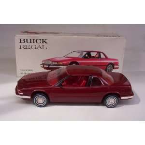  1/24 Scale 1988 Buick Regal PROMO Car: Everything Else
