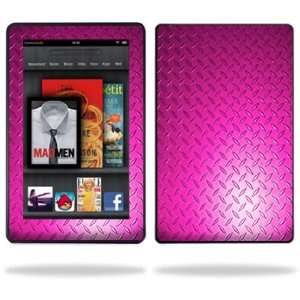   Skin Decal Cover for  Kindle Fire 7 inch Tablet Pink Dia Plate