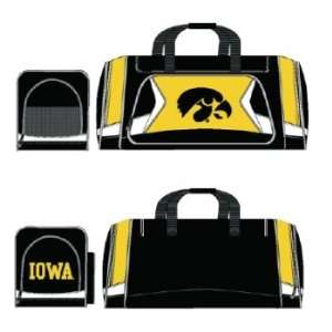  Iowa Hawkeyes Duffel Bag   Flyby Style: Sports & Outdoors