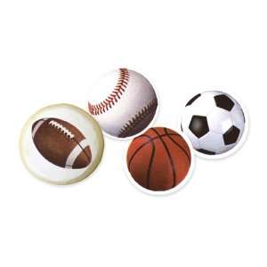 Lucks Edible Image Sports Ball Minis, 108 Pack:  Grocery 