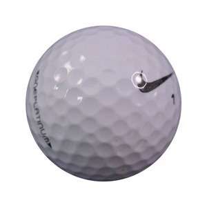  36 Nike One Platinum Near Mint Used Golf Balls