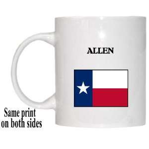  US State Flag   ALLEN, Texas (TX) Mug: Everything Else