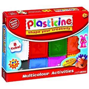 Plasticine Multicolour Activities: Toys & Games