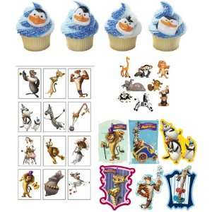   Cupcake Rings with Party Favors, Stickers and Tats: Everything Else