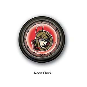 Ottawa Senators Neon Clock 18: Home Improvement