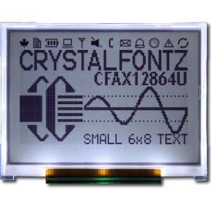 Crystalfontz CFAX12864U TFH 128x64 graphic LCD display 