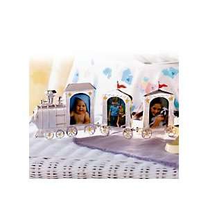  Godinger 1342 13.25 3 Piece Train Photo Frames