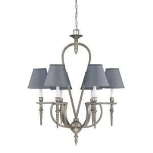 60/1462   Nuvo Lighting   Coventry   Six Light Chandelier 