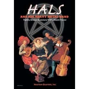  Hals and His Heavy Metal Band   Paper Poster (18.75 x 28.5 