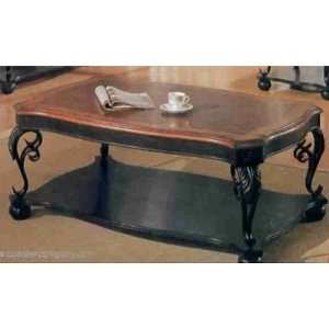  TWO TONED COFFEE TABLE 3 PIECE SET: Home & Kitchen