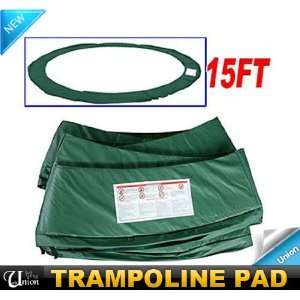 com Frugah New Green 15ft Trampoline Parts Accessory Round Trampoline 
