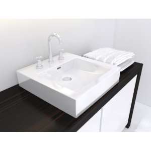 Cantrio Bathroom Basins PS 1617 Cantrio China Countertop Sink 16 7/8 