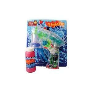  Light Up Bubble Gun: Toys & Games