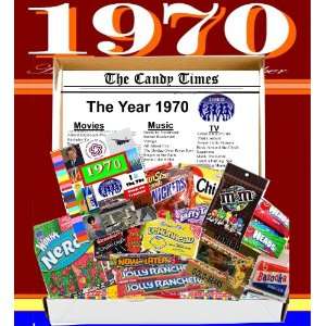  1970 Retro Candy Gift Box Jr. with 1970 Highlights 