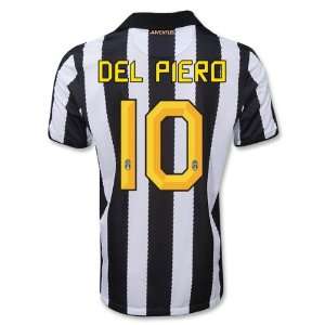  Juventus 10/11 del piero Home Soccer Jersey: Sports 
