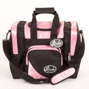  Linds Laser Deluxe Single Bowling Bag Pink: Sports 