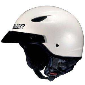 HJC CL 21 Helmet   Large/Metallic Pearl White: Automotive