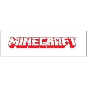  Minecraft Sticker Peel and Stick Red 