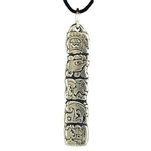  Mayan Glyphs, Sacred Writing Amulet Necklace Pendant Charm 