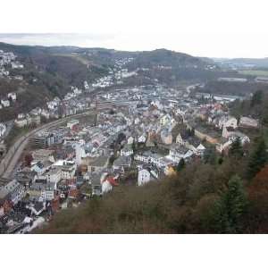  Birds Eye View of Idar oberstein, Germany   24W x 18H 