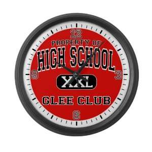   Wall Clock Property of High School XXL Glee Club 