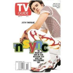 TV Guide TV Guide April 1 7, 2000 Justin Timberlake nSync 1 of 5 