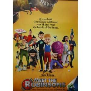  Disney Meet the Robinsons Theatrical Poster 40x27: Home 