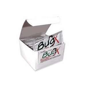  BugX Insect Repellent Towelette 25 Foil Packs/Box   30% 