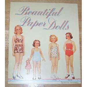   Preproduction Paper Dolls (BETTY CAMPBELL) BETTY CAMPBELL Books
